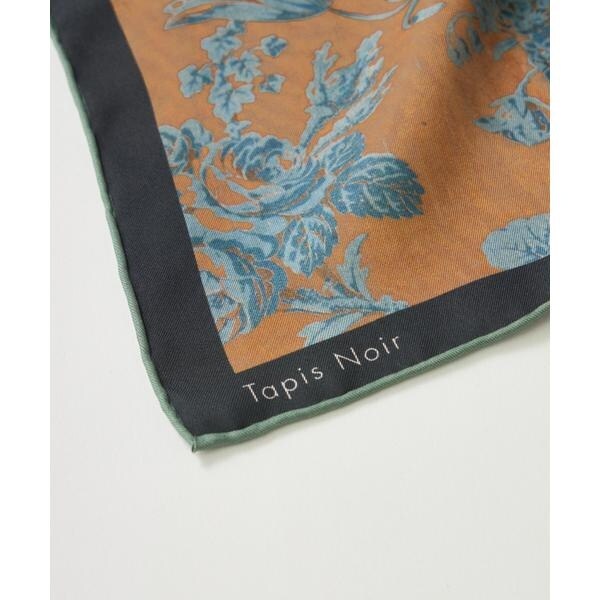 フェイバリット スキナモノ（FAVORITE SUKINAMONO）/Classical Dahlia Scarfスカーフ《Tapis Noir》