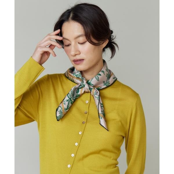 フェイバリット スキナモノ（FAVORITE SUKINAMONO）/Small Classical Darlene Scarf スカーフ《Tapis Noir》