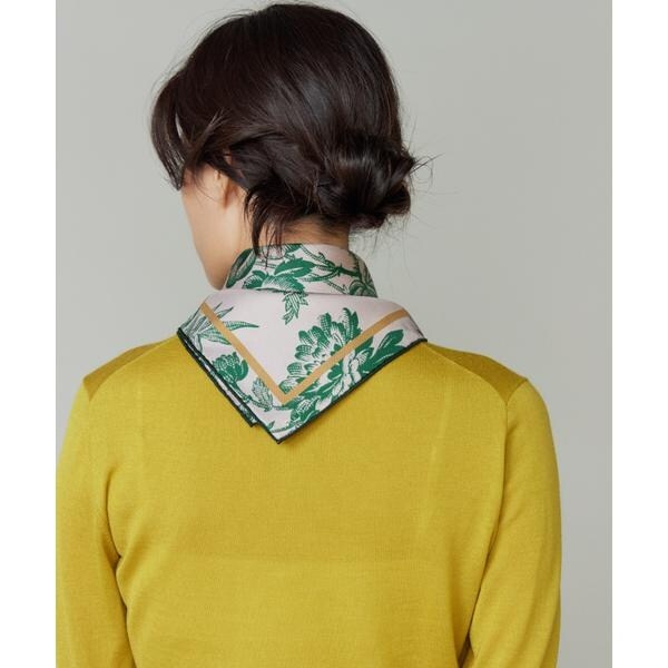 フェイバリット スキナモノ（FAVORITE SUKINAMONO）/Small Classical Darlene Scarf スカーフ《Tapis Noir》