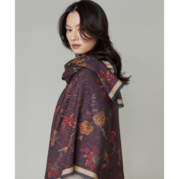 フェイバリット スキナモノ（FAVORITE SUKINAMONO）/Large Demi Scarf 大判スカーフ《Tapis Noir》