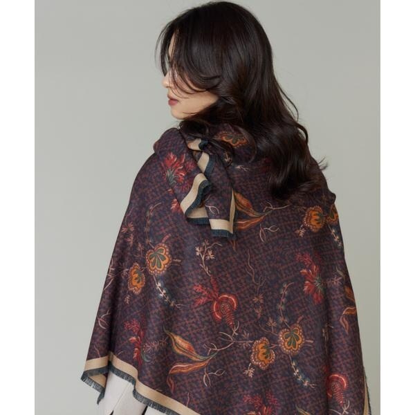 フェイバリット スキナモノ（FAVORITE SUKINAMONO）/Large Demi Scarf 大判スカーフ《Tapis Noir》