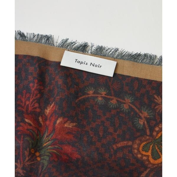 フェイバリット スキナモノ（FAVORITE SUKINAMONO）/Large Demi Scarf 大判スカーフ《Tapis Noir》