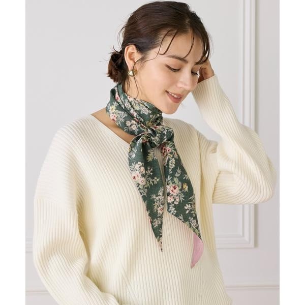 フェイバリット スキナモノ（FAVORITE SUKINAMONO）/Slim Darcy Scarf スリムスカーフ《Tapis Noir》