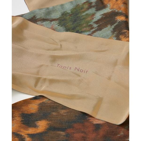 フェイバリット スキナモノ（FAVORITE SUKINAMONO）/Slim Dani Scarfスリムスカーフ《Tapis Noir》