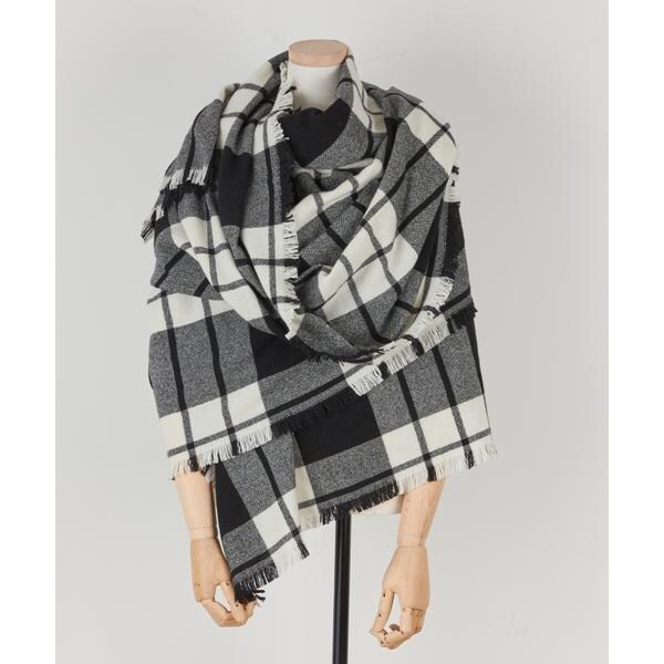 フェイバリット スキナモノ（FAVORITE SUKINAMONO）/ウルトラファインラムミニバスケットタータンストール《ASAUCE MELER》