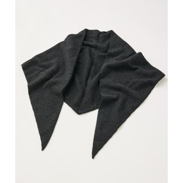 フェイバリット スキナモノ（FAVORITE SUKINAMONO）/シームレストライアングルカシミヤニットストール《ASAUCE MELER》