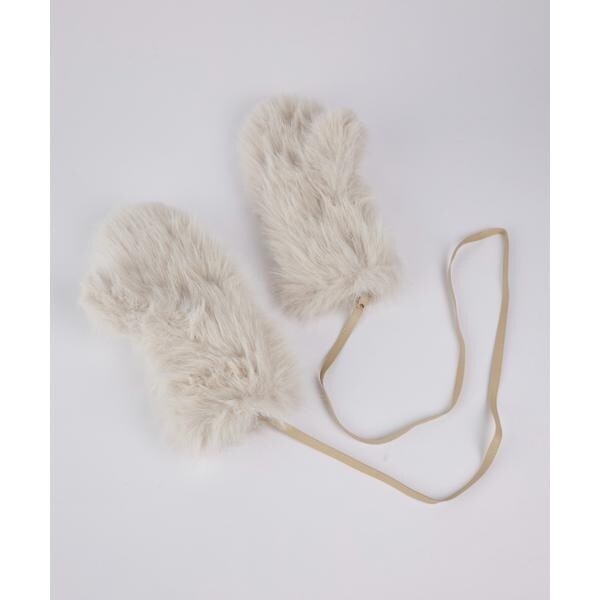 フェイバリット スキナモノ（FAVORITE SUKINAMONO）/MAFFORA MONTON WITH STRAP ストラップ付ファーグローブ《ALPO》