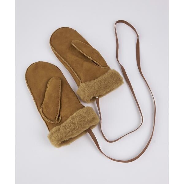 フェイバリット スキナモノ（FAVORITE SUKINAMONO）/MAFFORA MONTON WITH STRAP ストラップ付シープスエードグローブ《ALPO》