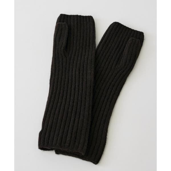 フェイバリット スキナモノ（FAVORITE SUKINAMONO）/ミドルゲージカシミヤ リブアームウォーマー《ASAUCE MELER》