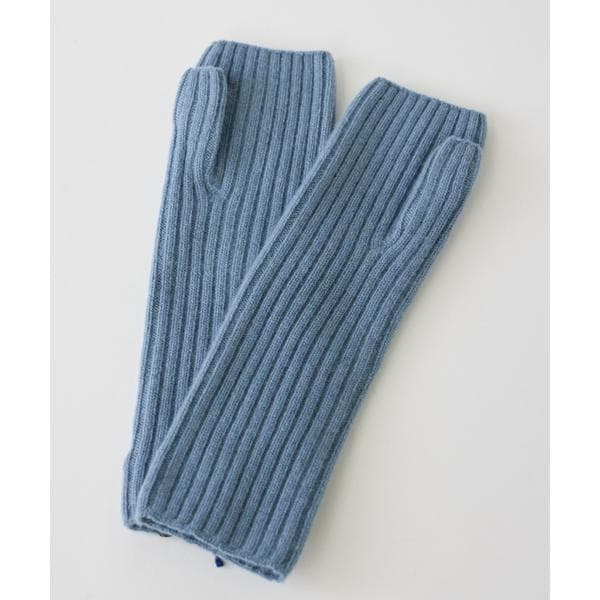 フェイバリット スキナモノ（FAVORITE SUKINAMONO）/ミドルゲージカシミヤ リブアームウォーマー《ASAUCE MELER》