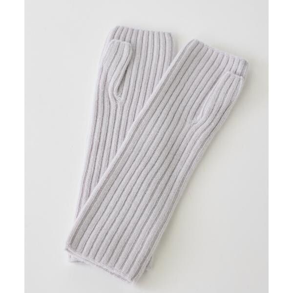 フェイバリット スキナモノ（FAVORITE SUKINAMONO）/ミドルゲージカシミヤ リブアームウォーマー《ASAUCE MELER》