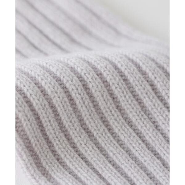 フェイバリット スキナモノ（FAVORITE SUKINAMONO）/ミドルゲージカシミヤ リブアームウォーマー《ASAUCE MELER》