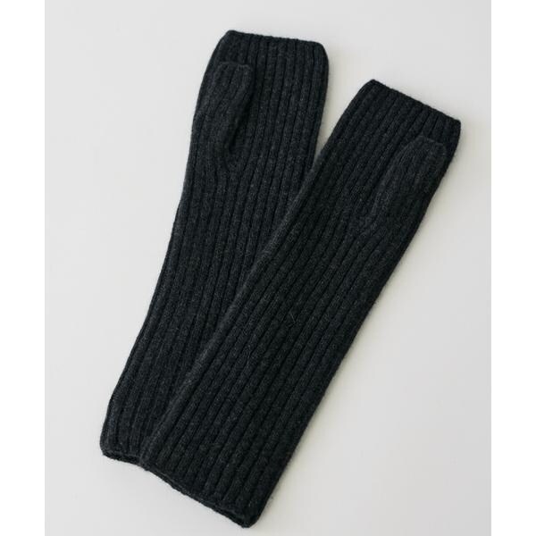 フェイバリット スキナモノ（FAVORITE SUKINAMONO）/ミドルゲージカシミヤ リブアームウォーマー《ASAUCE MELER》