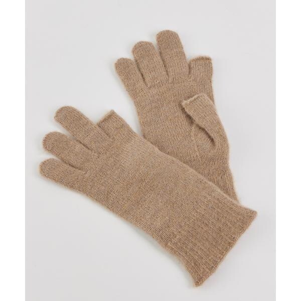 フェイバリット スキナモノ（FAVORITE SUKINAMONO）/インデックスフィンガーレス ニットグローブ《ALPO》