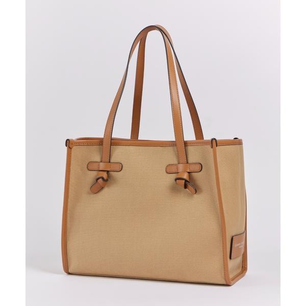 フェイバリット スキナモノ（FAVORITE SUKINAMONO）/MARCELLA M スクエアトートバッグ《GIANNI CHIARINI》