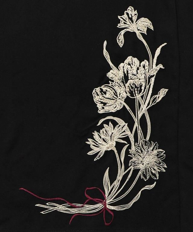 スカラー（ScoLar）/ScoLar スカラー レース×チェック柄 異素材切替