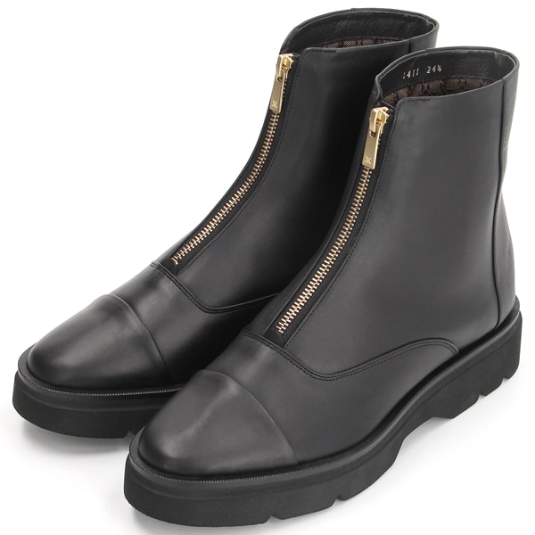 マッキントッシュ ロンドン（MACKINTOSH LONDON）/トラックソールジップアップショートブーツ