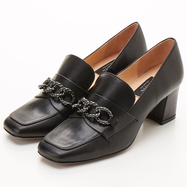 ランバン コレクション（LANVIN COLLECTION）/チェーンモチーフローファーパンプス