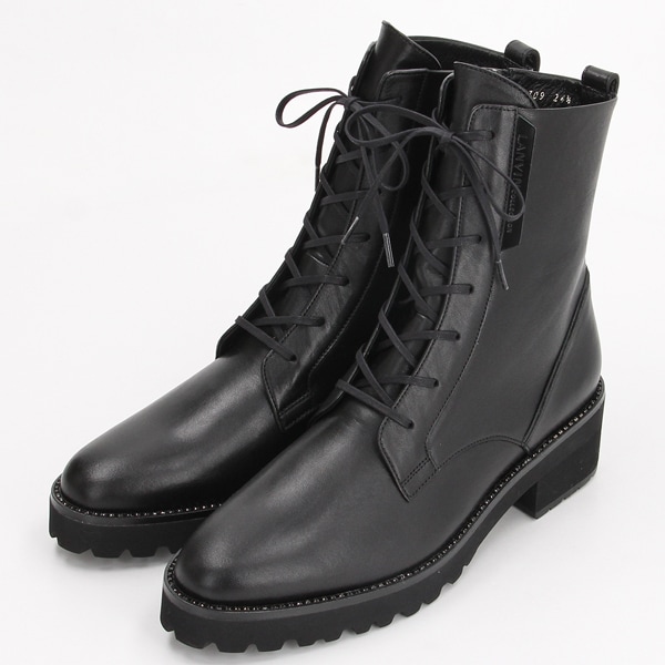 ランバン コレクション（LANVIN COLLECTION）/レースアップショートブーツ