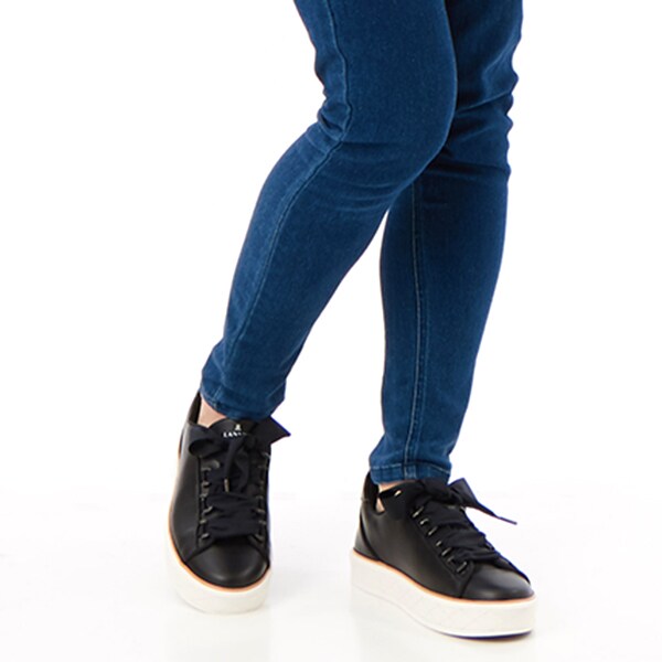 ランバン コレクション（LANVIN COLLECTION）/厚底レースアップスニーカー