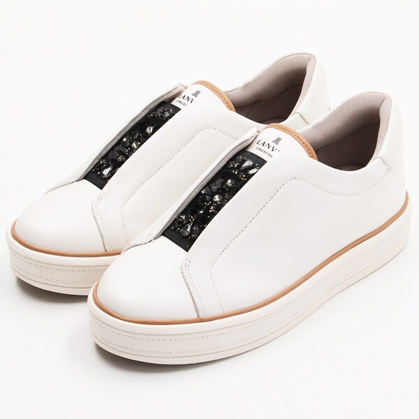 ランバン コレクション（LANVIN COLLECTION）/ビジューモチーフスリッポンスニーカー_1