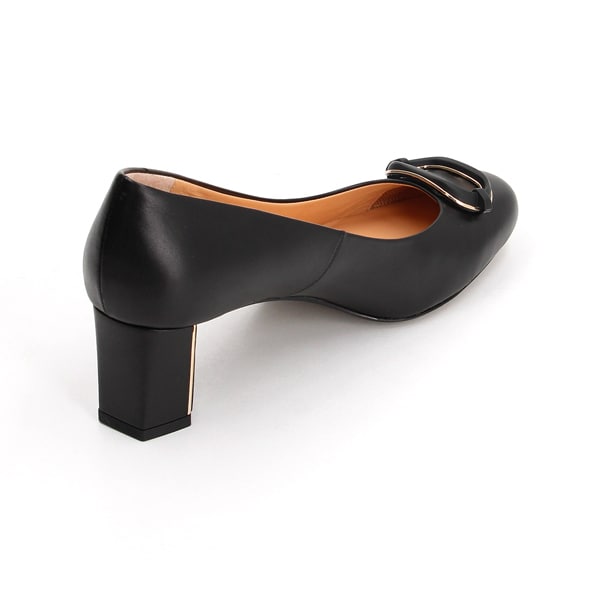 ランバン コレクション（LANVIN COLLECTION）/バックルモチーフスクエアトゥパンプススクエアトゥパンプス_9