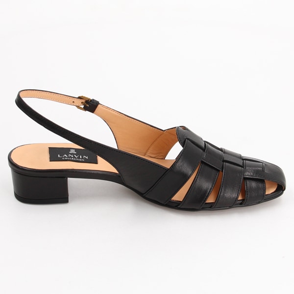 ランバン コレクション（LANVIN COLLECTION）/フィッシャーマンバックストラップパンプス_10