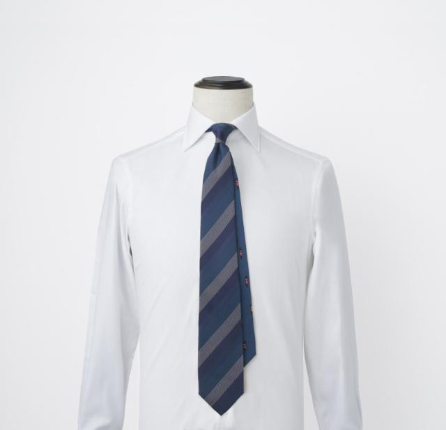 アクアスキュータム（AQUASCUTUM）/【ネクタイ】アクアスキュータム｜クレリック ストライプ メランジ ロンドン/ガーズ