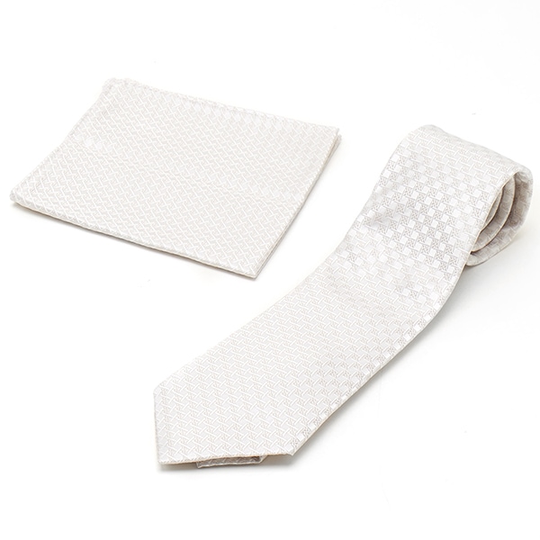 【NEW】アクアスキュータム（AQUASCUTUM）/【フォーマルタイ】アクアスキュータム｜クラシックパターン 同柄ポケットチーフ付き