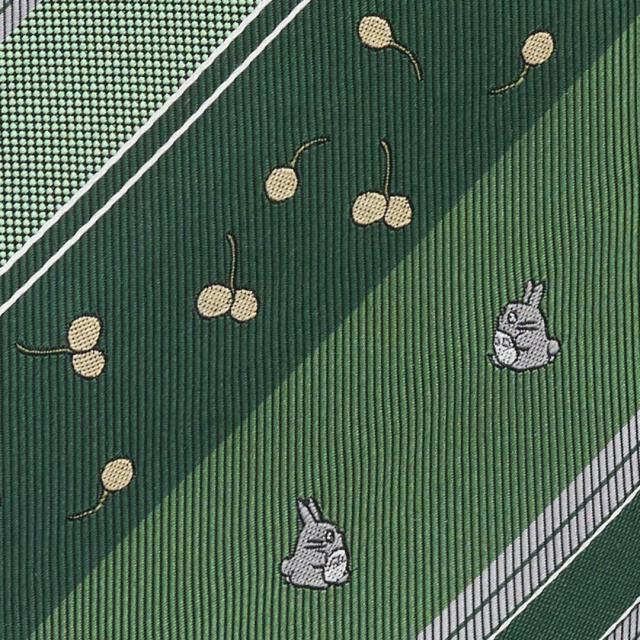 となりのトトロ（My Neighbor Totoro）/【ネクタイ】スタジオジブリ となりのトトロ｜木の実ストライプ_8