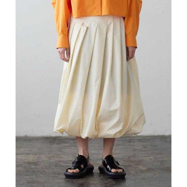 ランバン オン ブルー（LANVIN en Bleu）/リバーシブルバルーンスカート