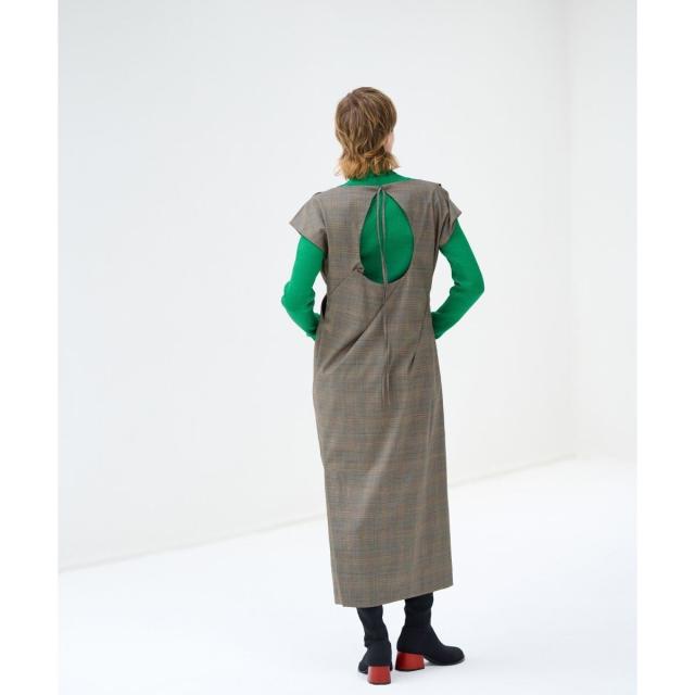 ランバン オン ブルー（LANVIN en Bleu）/オープンバックレディワンピース