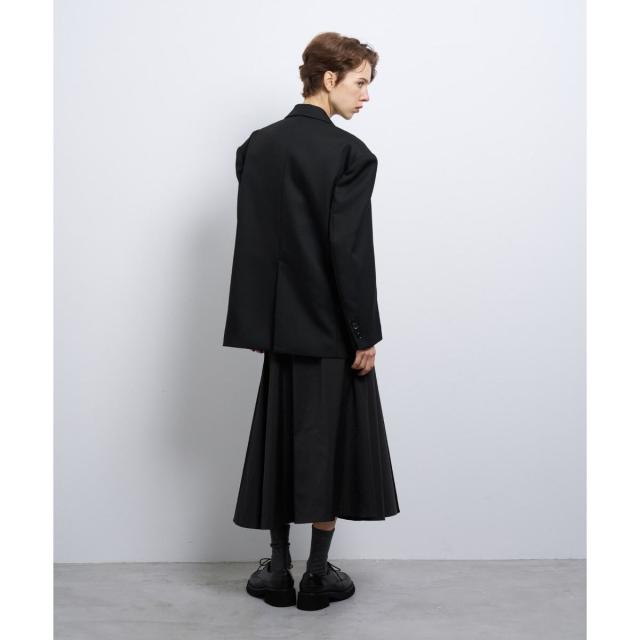 ランバン オン ブルー（LANVIN en Bleu）/リボンブローチテーラードジャケット_4