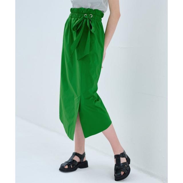 ランバン オン ブルー（LANVIN en Bleu）/ローウエストリボンスカート