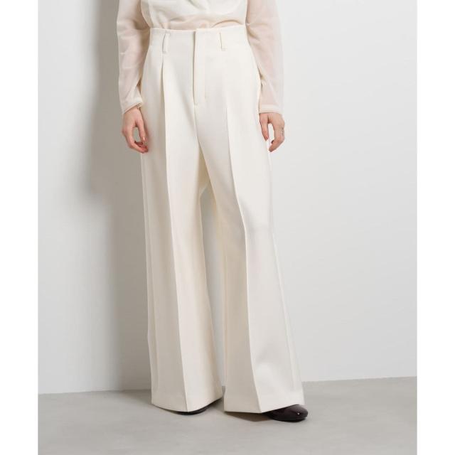 ランバン オン ブルー（LANVIN en Bleu）/トリアセダンボールワイドパンツ