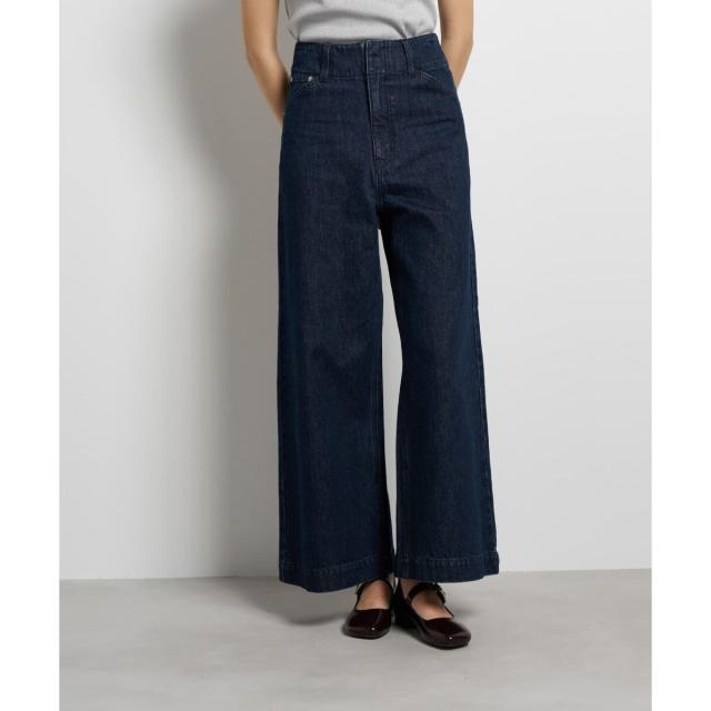 ランバン オン ブルー（LANVIN en Bleu）/デニムワイドパンツ