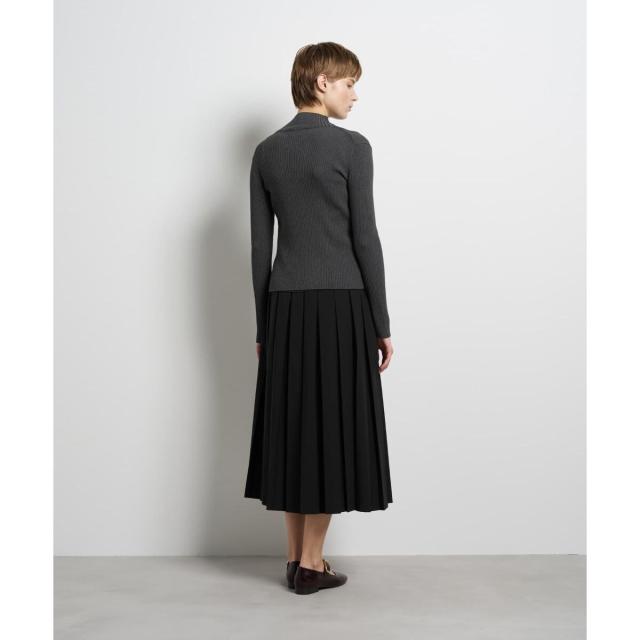 ランバン オン ブルー（LANVIN en Bleu）/ラメジップアップリブニット_13