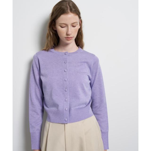 ランバン オン ブルー（LANVIN en Bleu）/メニーボタンカーディガン
