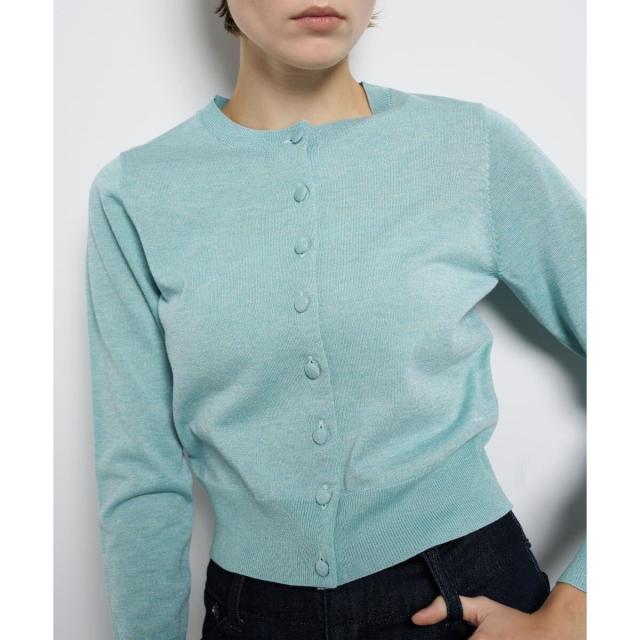 ランバン オン ブルー（LANVIN en Bleu）/メニーボタンカーディガン_19