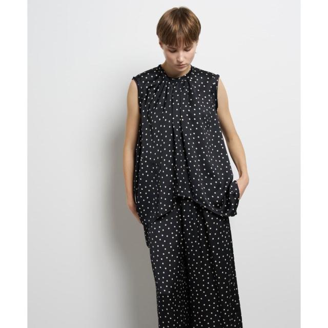 ランバン オン ブルー（LANVIN en Bleu）/Marina dot / Marina Heart ブラウス_5