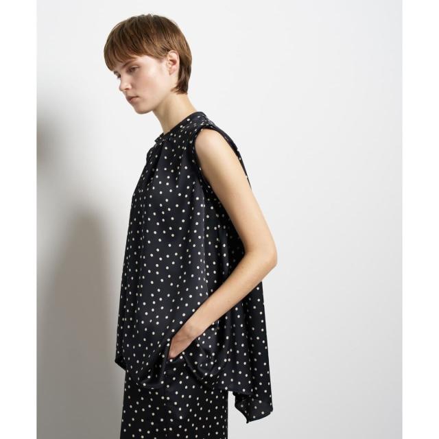 ランバン オン ブルー（LANVIN en Bleu）/Marina dot / Marina Heart ブラウス_6