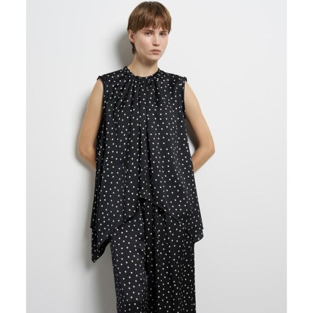 ランバン オン ブルー（LANVIN en Bleu）/Marina dot / Marina Heart ブラウス_8