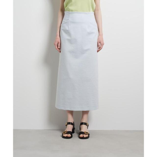 ランバン オン ブルー（LANVIN en Bleu）/ストレッチポンチタイトスカート