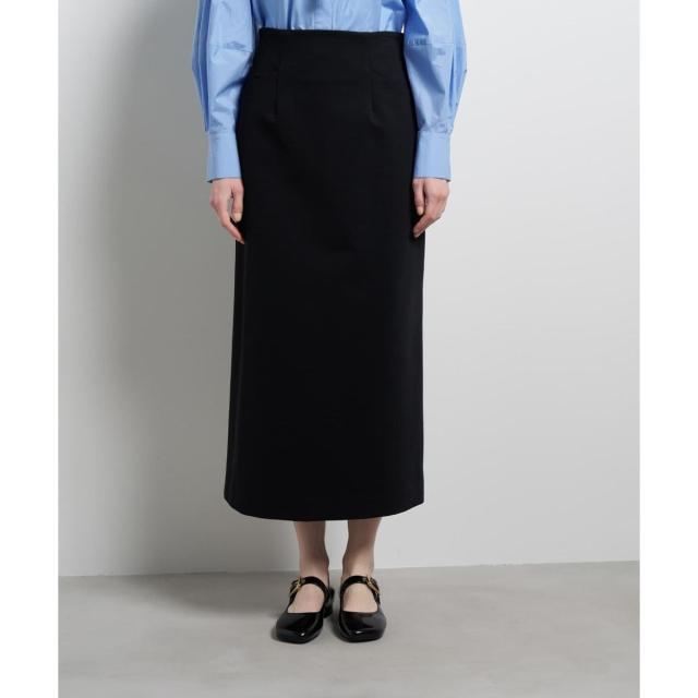 ランバン オン ブルー（LANVIN en Bleu）/ストレッチポンチタイトスカート_2