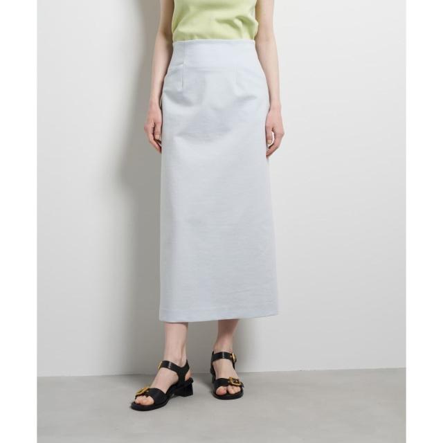 ランバン オン ブルー（LANVIN en Bleu）/ストレッチポンチタイトスカート_6