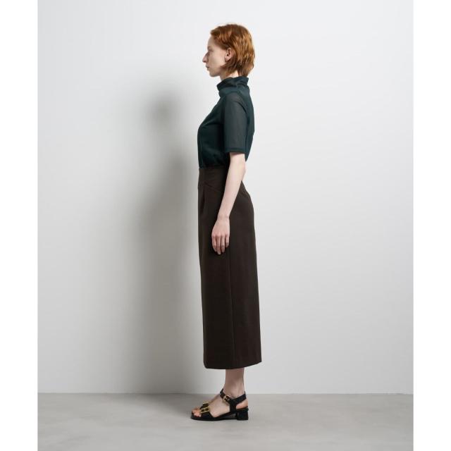 ランバン オン ブルー（LANVIN en Bleu）/ストレッチポンチタイトスカート_14