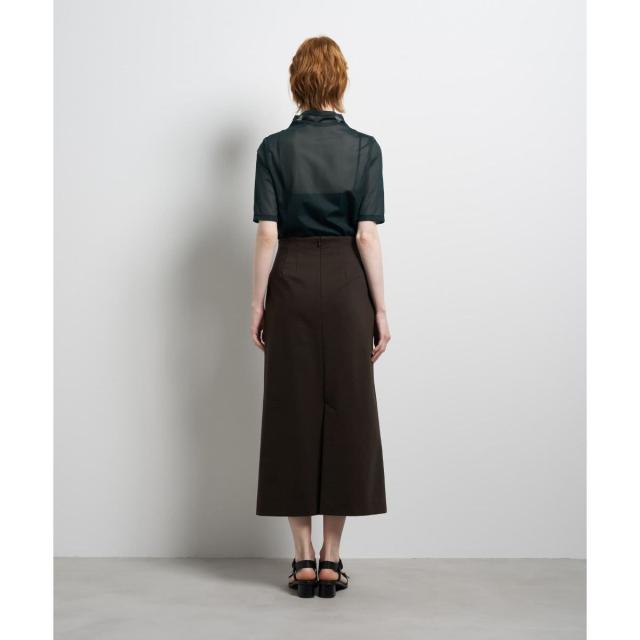 ランバン オン ブルー（LANVIN en Bleu）/ストレッチポンチタイトスカート_15