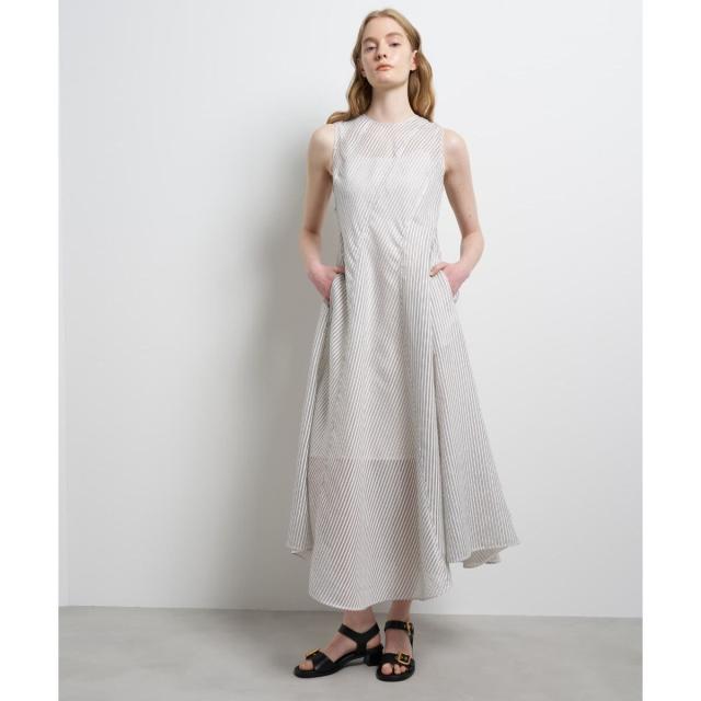 ランバン オン ブルー（LANVIN en Bleu）/エスカルゴフレアワンピース