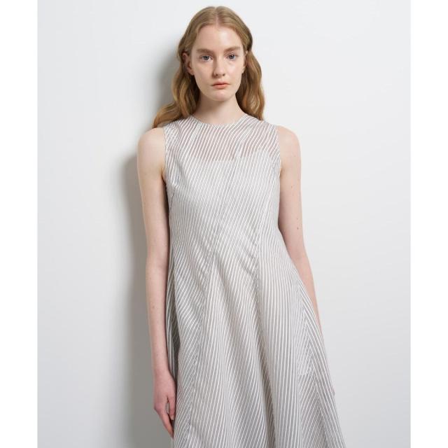 ランバン オン ブルー（LANVIN en Bleu）/エスカルゴフレアワンピース_14