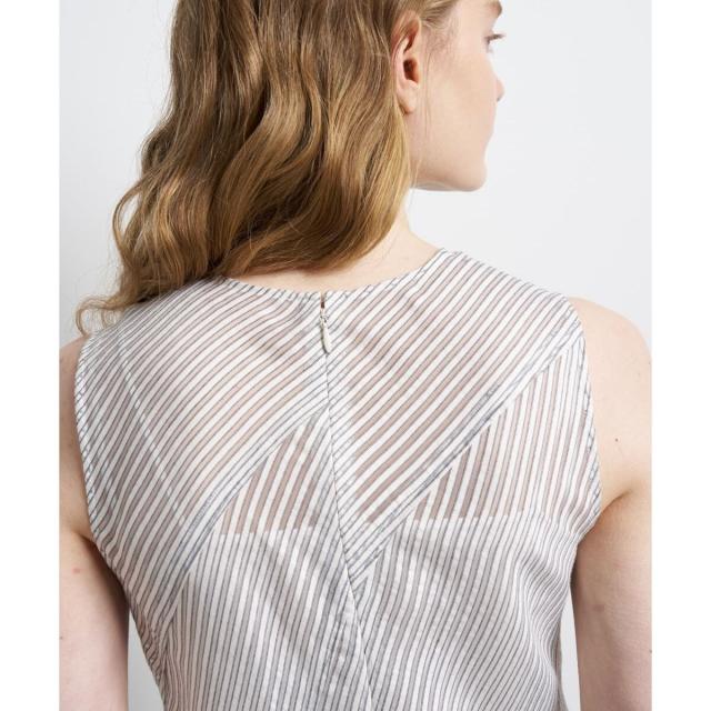 ランバン オン ブルー（LANVIN en Bleu）/エスカルゴフレアワンピース_15